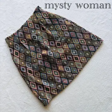 고품질 mysty woman [ F ] 올 패턴 스커트 가을/겨울