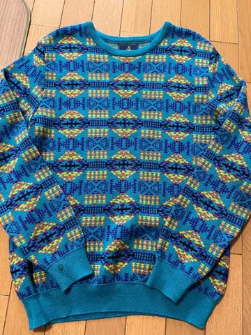 할인! PENDLETON(펜들턴) 컬러풀 네이티브 무늬 디자인 니트