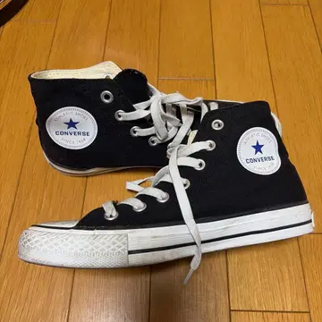 CONVERSE 하이컷 스니커즈 블랙