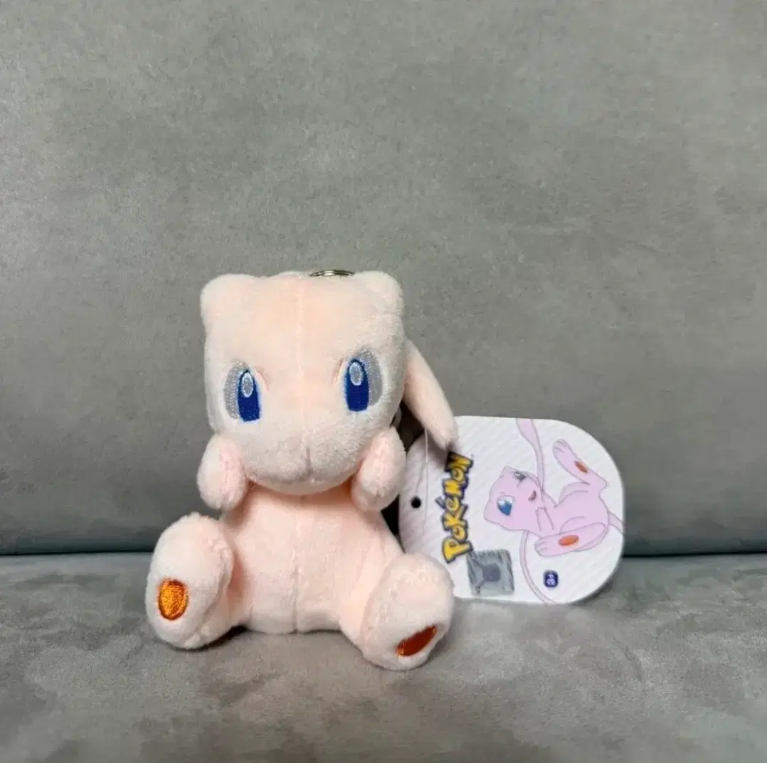 정품 포켓몬스터 뮤 8cm 키링 인형