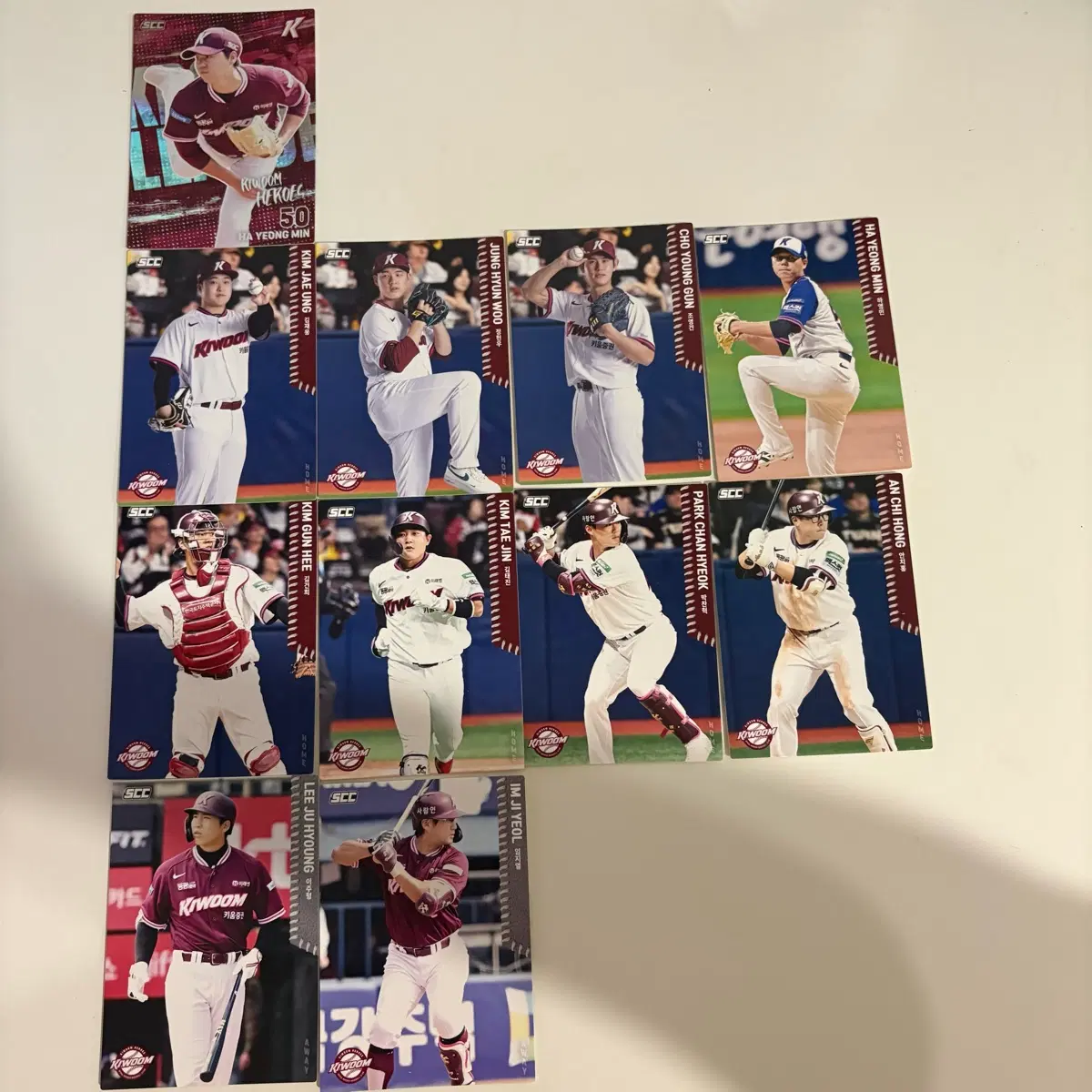 2026 키움 히어로즈 KBO Official Collection & + Card (한화로 교환)