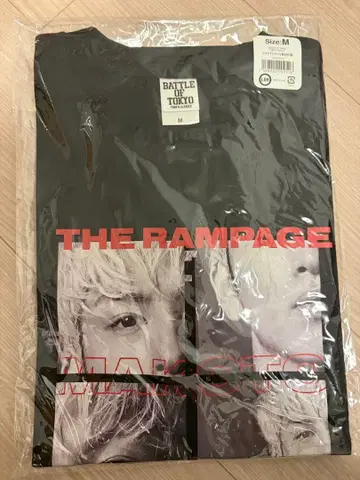 BATTLE OF TOKYO BOT 사진 T셔츠 하세가와 신 M 사이즈