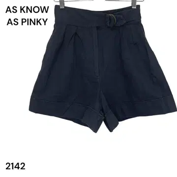 AS KNOW AS PINKY 아즈노우아즈 핑키 숏팬츠 M