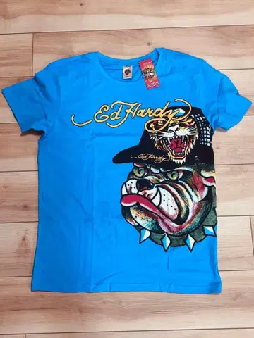 에드하디 edhardy 택 포함 새상품 타이거 프린트 반팔 T셔츠