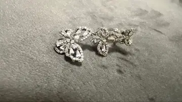 THE HANY Bijoux 해피 버터플라이 귀찌 실버 새상품급