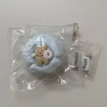 밀양 Milu yang 스퀴즈 곰 스카이블루 크림 진흙 느낌