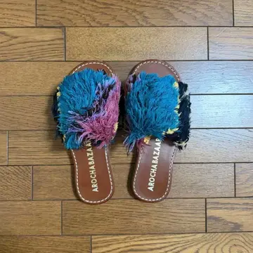AROCHA BAZAAR 프린지 샌들