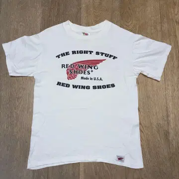 RED WING SHOES T셔츠 화이트 [ S ]