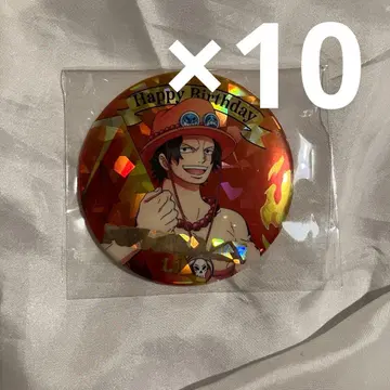 ONEPIECE 원피스 벌스데이 캔뱃지 에이스