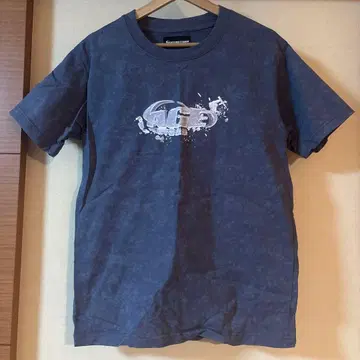 Age Factory ICED 로고 티셔츠 M 사이즈 fadedBlue
