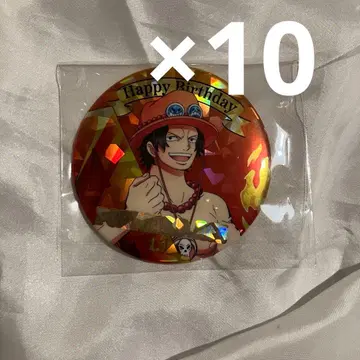 ONEPIECE 원피스 벌스데이 캔뱃지 에이스