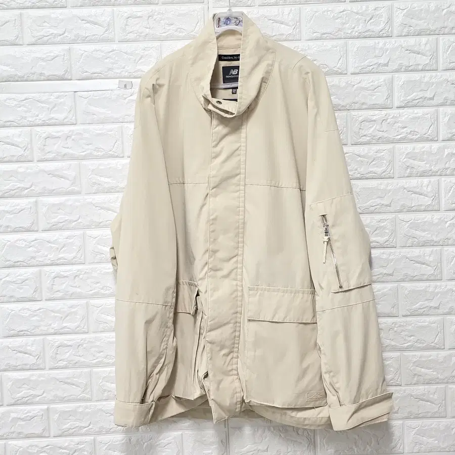 XL 22s 뉴발란스 코듀라 쉘 베이지 자켓 E794