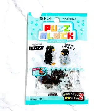 퍼즐 블록 LV.2 펭귄 나노 블록