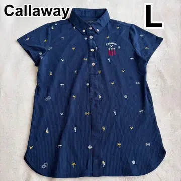 [새상품급] Callaway 캘러웨이 여성용 골프웨어 네이비 L