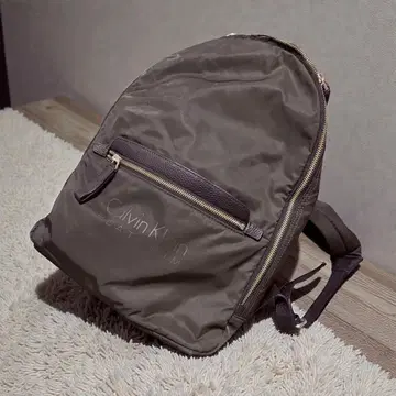 Calvin Klein Platinum 백팩 일본제 가죽 절개