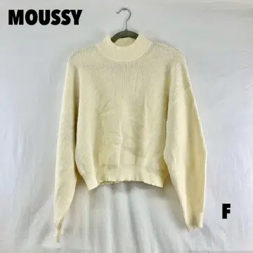 W0604S MOUSSY 하이넥 스웨터