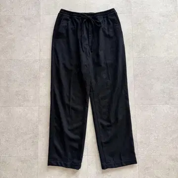 MARKAWARE 마카웨어 캐시미어 100% 이지 팬츠 와이드 블랙 2