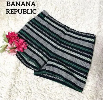 BANANA REPUBLIC [ 새상품급 ] 스트라이프 올 패턴 숏팬츠 F