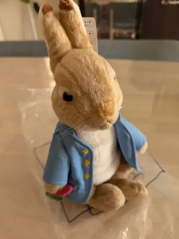 피터 래빗 봉제 인형 파란 코트 약 20cm