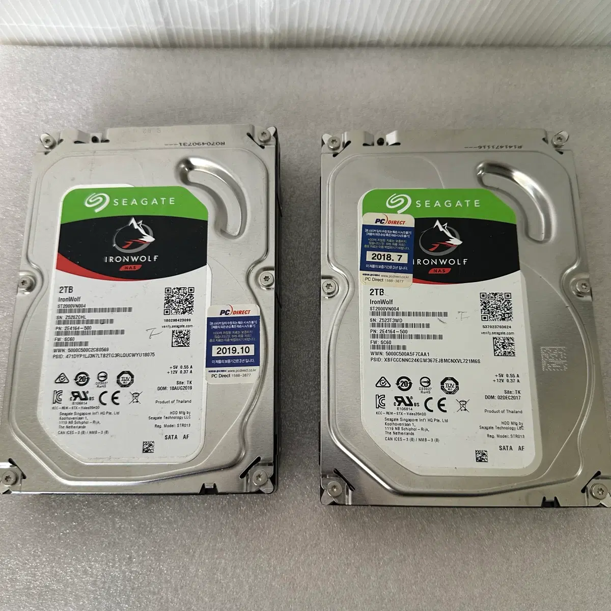 씨게이트 아이언울프 2TB HDD SATA NAS용 2테라