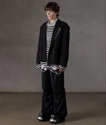 [ GRANCY ] 튤 레이어드 디자인 슬랙스 takato