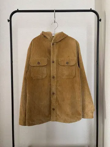 울리치 리버서블 후드티 코듀로이 나일론 70s 화이트 택