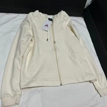 새상품 le coq sportif 르꼬끄 스포르티브 후드티 화이트 M 화이트