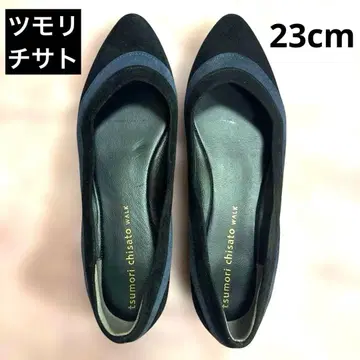 [ 컨디션 최상 ] tsumori chisato WALK 플랫슈즈 블랙 23cm