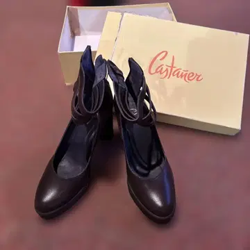 Castaner 다크 브라운 펌프스 36