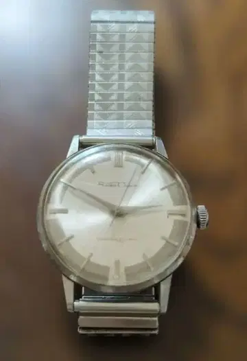 [SEIKO] 세이코 크라운 남성용 자동 시계 실버
