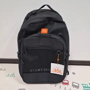 컨디션 최상 BEAMS DESIGN 백팩 블랙 35L