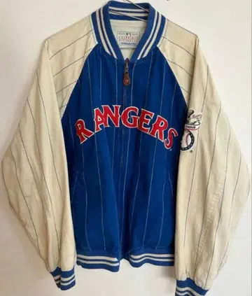 텍사스 레인저스 리버서블 바시티 자켓 90s 구제 의류