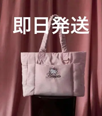 [새상품] herlipto Hello Kitty Puffer Tote Bag