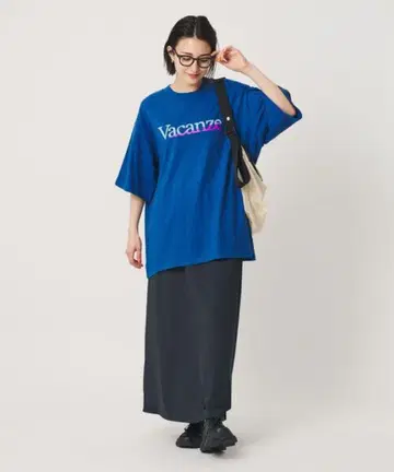 미사용 새상품 택 포함 Americana 맥시 스커트 접촉 냉감