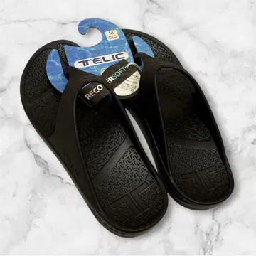 TELIC RECOVERSOFT 리커버리 샌들 M 24cm 블랙 새상품