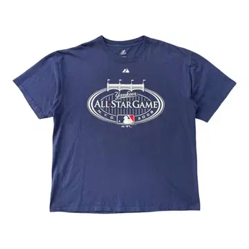 구제 의류 00S 뉴욕 양키스 MLB 올스타 게임 티셔츠
