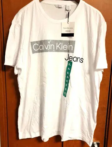 새상품 Calvin Klein 로고T셔츠 XL 사이즈 택 포함 1점만