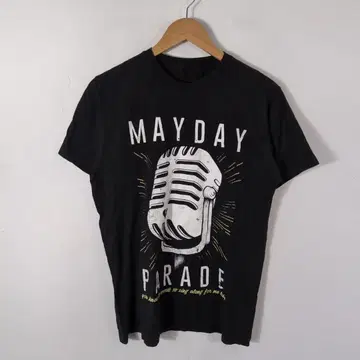 Mayday Parade 밴딩 T셔츠 블랙 프리 사이즈