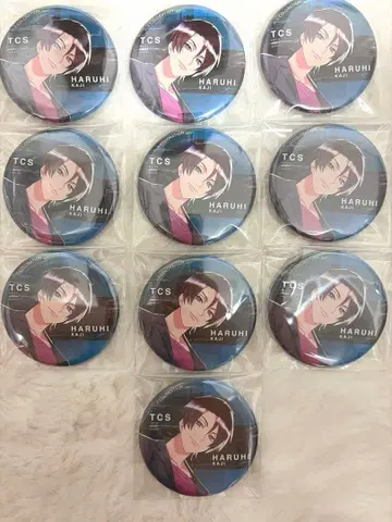 도쿄 컬러 소닉 카라소니 캔뱃지 카지 하루히 2
