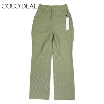 05T632 COCO DEAL 미사용 새상품 체크 이지 슬랙스
