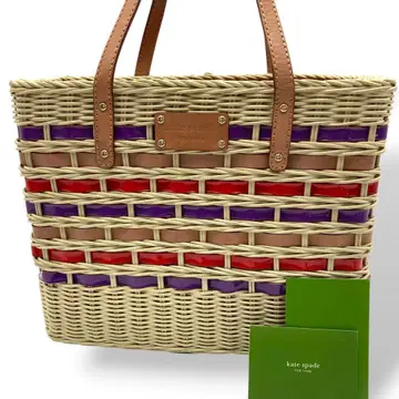 kate spade 케이트 스페이드 바스켓백 토트백 멀티 컬러