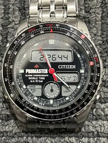 CITIZEN PROMASTER 아날로그 디지털 손목시계