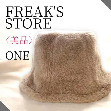 새상품급 FREAK'S STORE 퍼 버킷햇