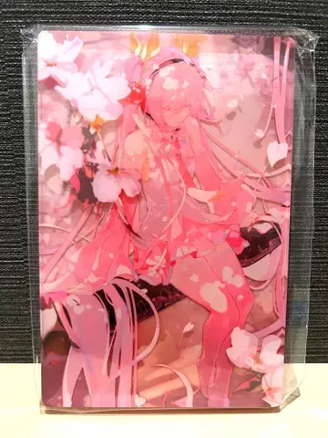C107 하츠네 미쿠 벚꽃 미쿠 아크릴 블록