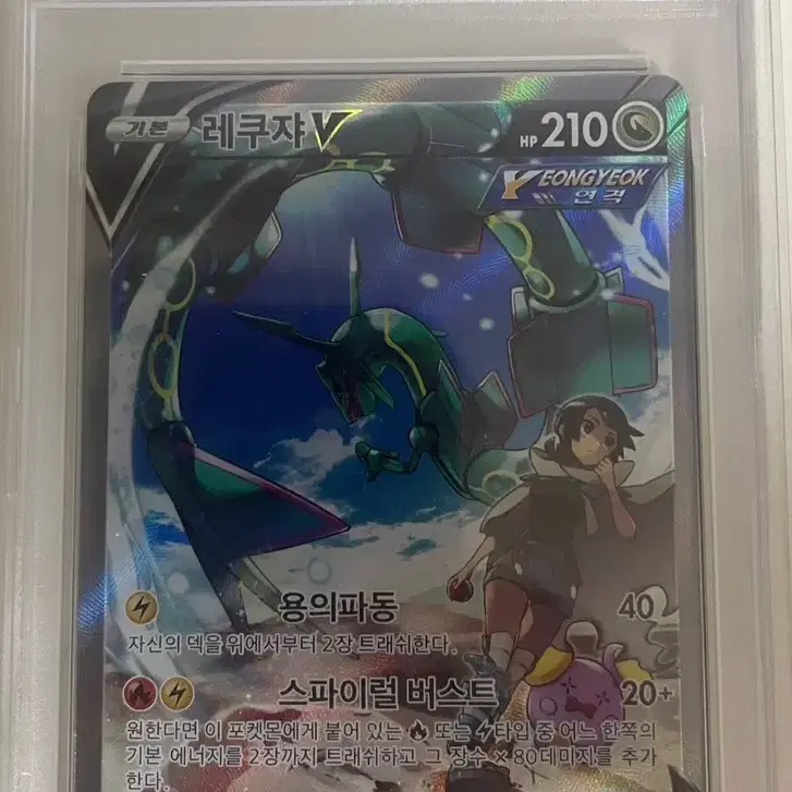 포켓몬카드 레쿠쟈 V 특일 PSA 10
