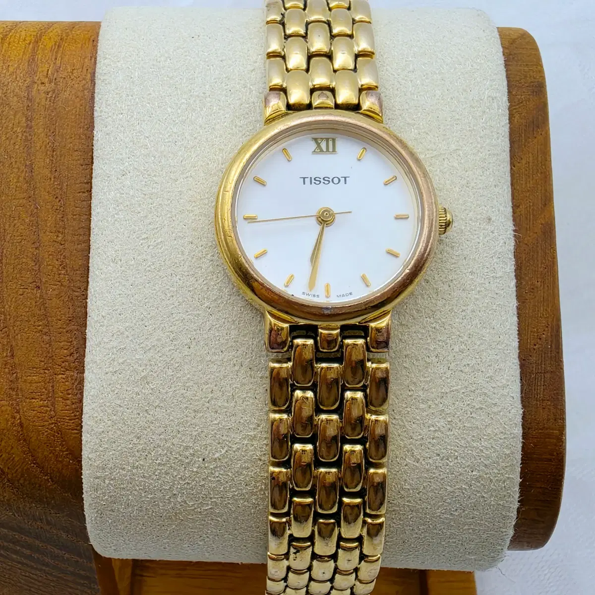 [TISSOT] 티쏘 빈티지 쿼츠 레이디 금장 오리지널 클래식 워치