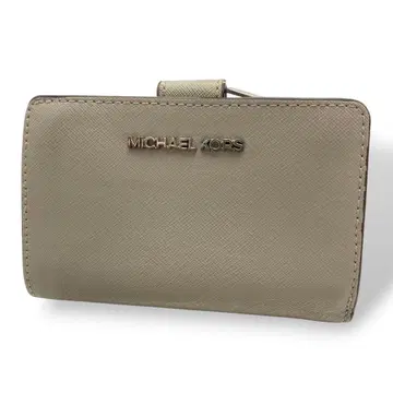 MICHAEL KORS 마이클코어스 접이식 지갑 그레이 계열 가죽