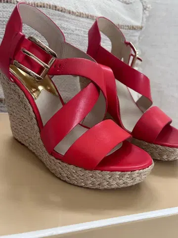 MICHAEL KORS 웨지솔 샌들 24cm 24.5cm