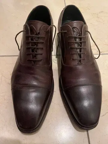 SHETLANDFOX 스트레이트 팁 다크 브라운 26.5cm Vibram 밑창