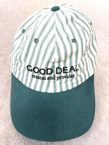 GOOD DEAL 캡 스트라이프 F 미국제 8030엔